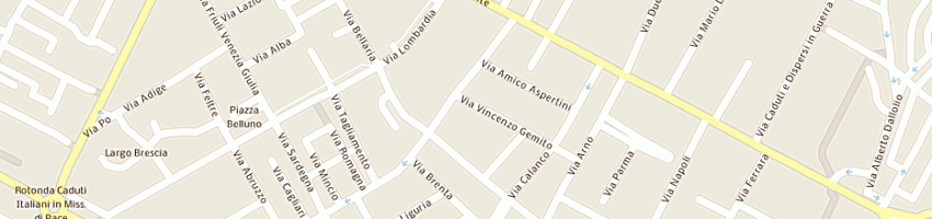 Mappa della impresa mafa sas di calabro' jole e c a BOLOGNA