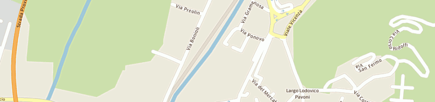 Mappa della impresa rifinitura pelli tessari srl a LONIGO