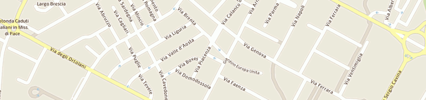 Mappa della impresa stodontoiatrico dottbondi claudio e dott davoli federico a BOLOGNA