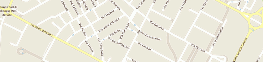 Mappa della impresa bennassi alessandra a BOLOGNA