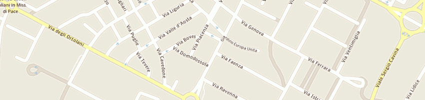Mappa della impresa cartoleria arcobaleno di scerri roberta a BOLOGNA