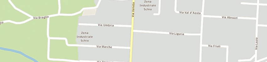 Mappa della impresa dalla vecchia elio e mirco snc a SCHIO