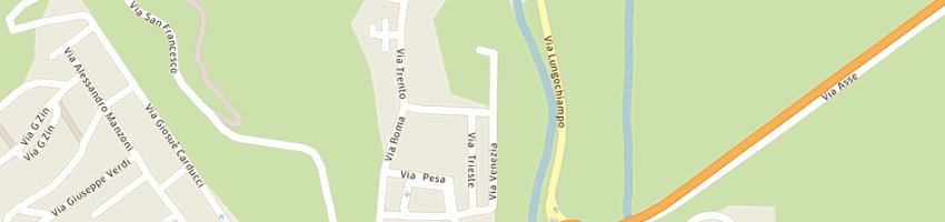 Mappa della impresa impresa edile lovato giuseppe e beggio renzo (snc) a MONTEBELLO VICENTINO