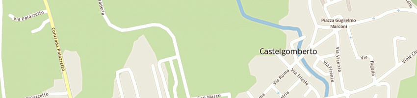 Mappa della impresa scuola elementare a CASTELGOMBERTO