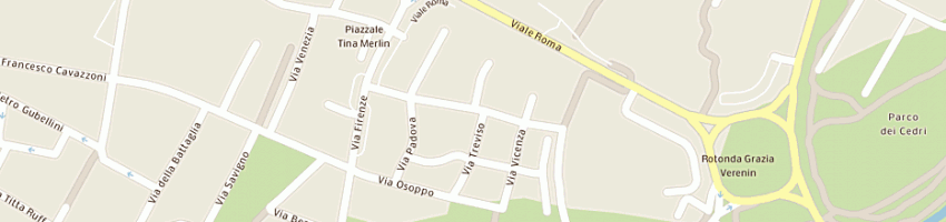 Mappa della impresa forni franco a BOLOGNA