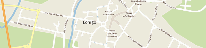 Mappa della impresa gustoni geom alberto e bari geom antonella progettisti ass a LONIGO