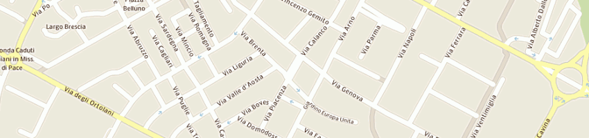 Mappa della impresa swanky di lo valeria a BOLOGNA