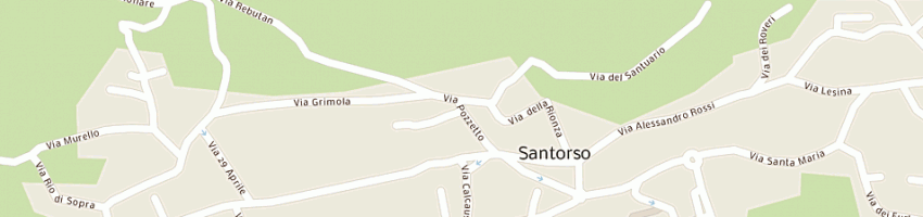 Mappa della impresa putin federico a SANTORSO