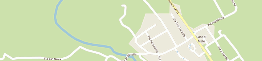 Mappa della impresa lovato gabriele a MALO