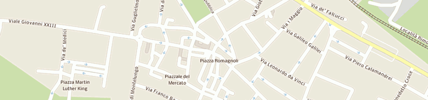 Mappa della impresa gabbrielli fabrizio a BORGO SAN LORENZO