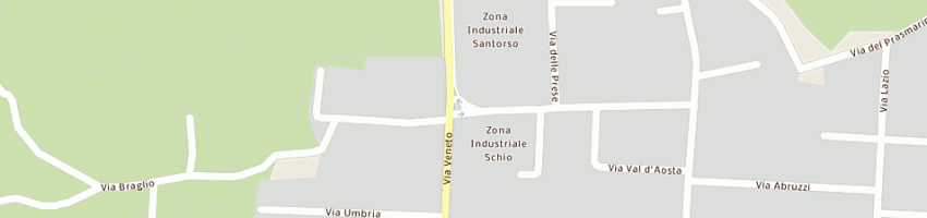 Mappa della impresa tecnologica s r l a SANTORSO