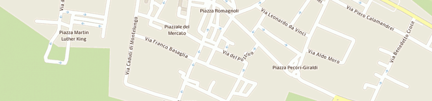 Mappa della impresa hair fashion snc di garau marco e c a BORGO SAN LORENZO