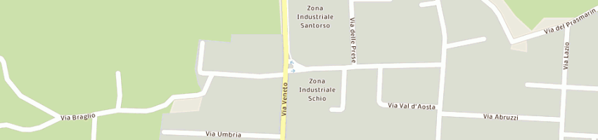 Mappa della impresa samec (srl) a SCHIO
