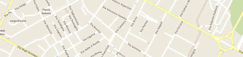 Mappa della impresa stabellini snc di stabellini alfredo e c a BOLOGNA