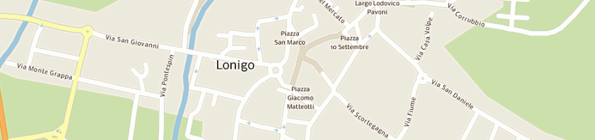 Mappa della impresa salone lucia di percali mario e c snc a LONIGO