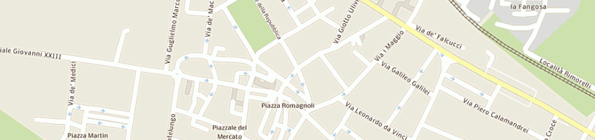 Mappa della impresa azienda usl 10 di firenze a BORGO SAN LORENZO