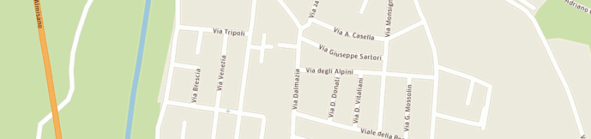Mappa della impresa estetica naturale centro salute e bellezza a LONIGO