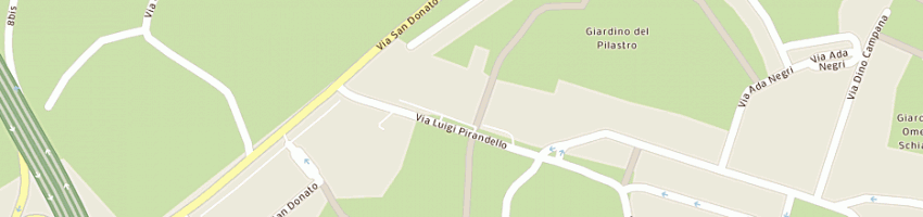 Mappa della impresa circolo la fattoria a BOLOGNA