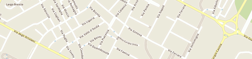 Mappa della impresa napoleone srl a BOLOGNA