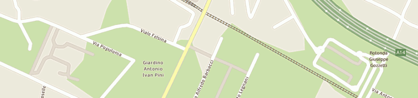 Mappa della impresa martelli mauro a BOLOGNA