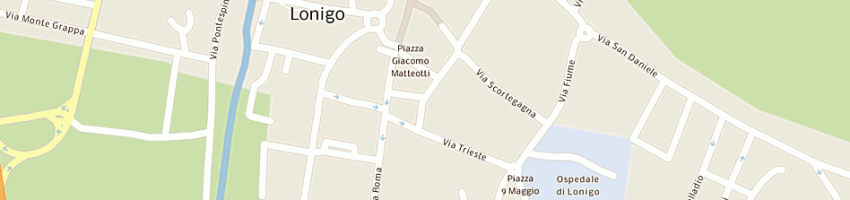 Mappa della impresa studio associato interstudio di ba' ing paolo e geom gaspari a LONIGO