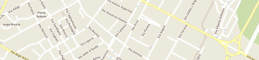 Mappa della impresa voglia di pane di masotti miriam a BOLOGNA