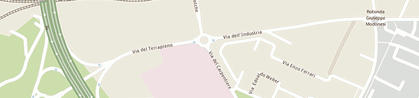 Mappa della impresa president nuoto bologna asd a BOLOGNA