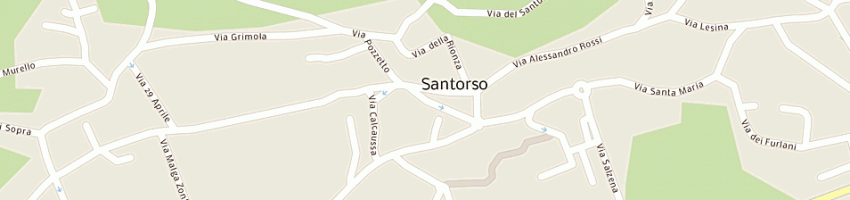 Mappa della impresa erboristeria helios di dottssa alessandra todesco a SANTORSO