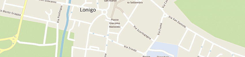 Mappa della impresa zeropiu' elaborazioni sas di ceretta giovanna a LONIGO