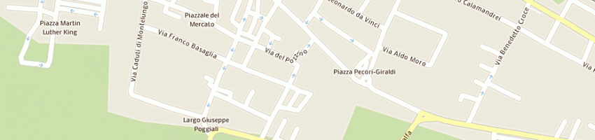 Mappa della impresa ulivi giacomo a BORGO SAN LORENZO