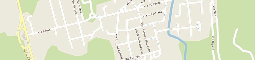 Mappa della impresa d piu' discount - dial srl a MORI
