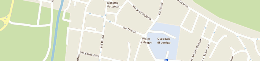 Mappa della impresa asat di trevisan giacomo e c sas a LONIGO