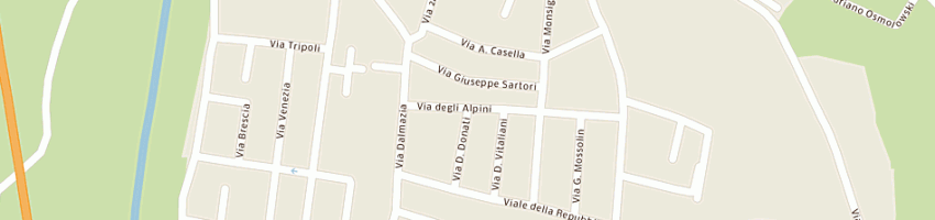 Mappa della impresa lovato roberto a LONIGO