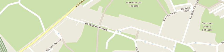 Mappa della impresa olivieri mauro a BOLOGNA