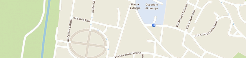 Mappa della impresa de lorenzi giorgio a LONIGO