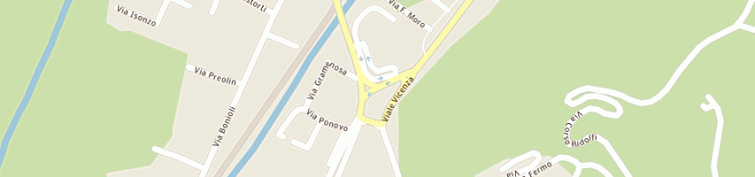 Mappa della impresa revisioni auto lonigo di solda'andrea e c sas a LONIGO
