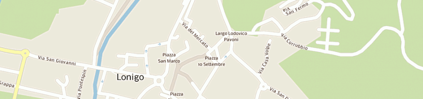 Mappa della impresa oro puro sas di cattelan francesca - visentin paola e c a LONIGO