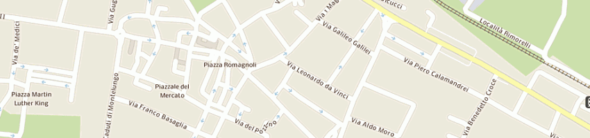 Mappa della impresa cassa di risparmio di lucca spa a BORGO SAN LORENZO