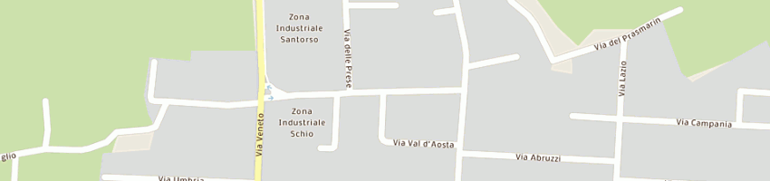 Mappa della impresa v 3 snc di crippa g- filippi f - ongaro a a SCHIO