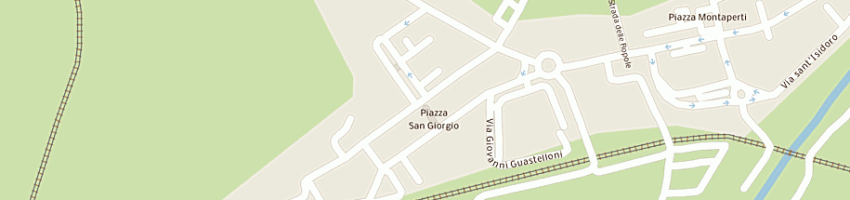 Mappa della impresa linea donna di  gadani anna e  russo berta snc a SIENA