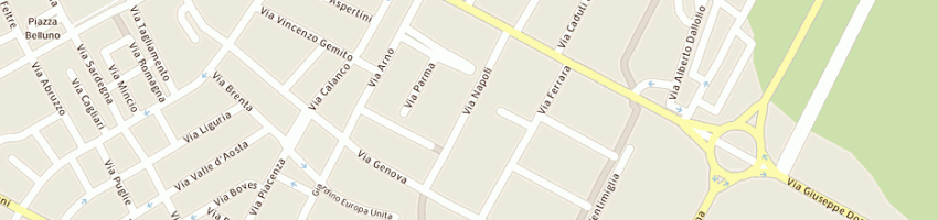 Mappa della impresa gambini giuseppe a BOLOGNA