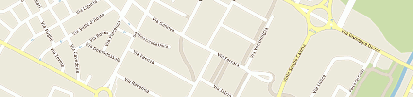 Mappa della impresa monari sas a BOLOGNA