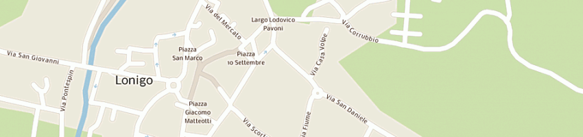 Mappa della impresa regione del veneto a LONIGO