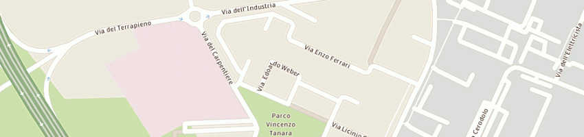 Mappa della impresa brini gianfranco a BOLOGNA