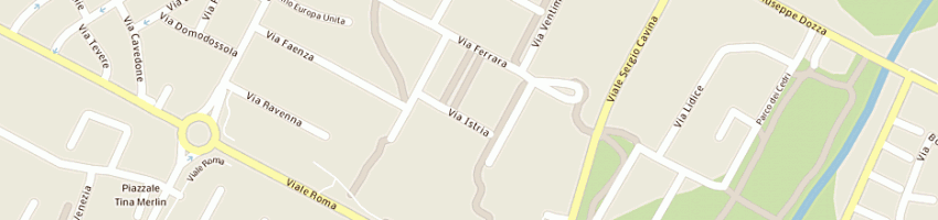 Mappa della impresa p e p di pace vito e c sas a BOLOGNA
