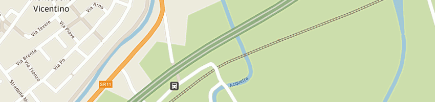 Mappa della impresa biokimica veneto srl a MONTEBELLO VICENTINO