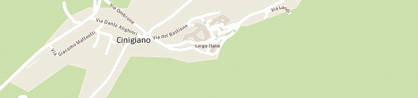 Mappa della impresa arezzini sergio a CINIGIANO