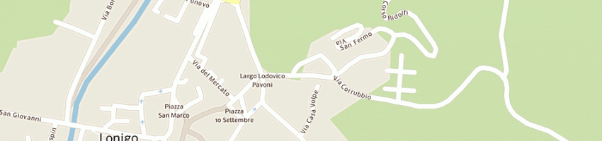 Mappa della impresa del sasso assicurazioni srl a LONIGO
