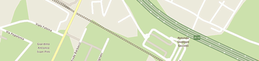 Mappa della impresa sicurbologna srl - vigilanza privata a BOLOGNA