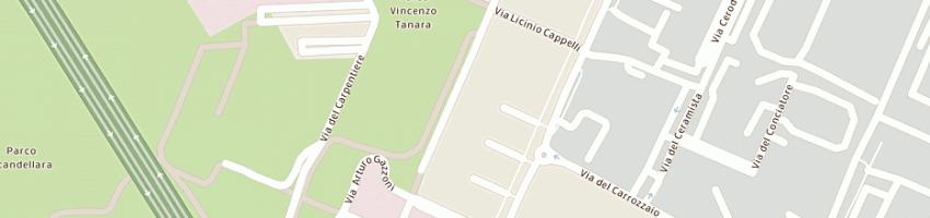 Mappa della impresa bernardi gianpiero a BOLOGNA